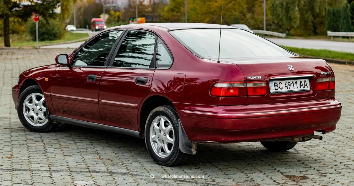 Accord Dimensions Guide Accord Dimensions Guide - What Dimensions