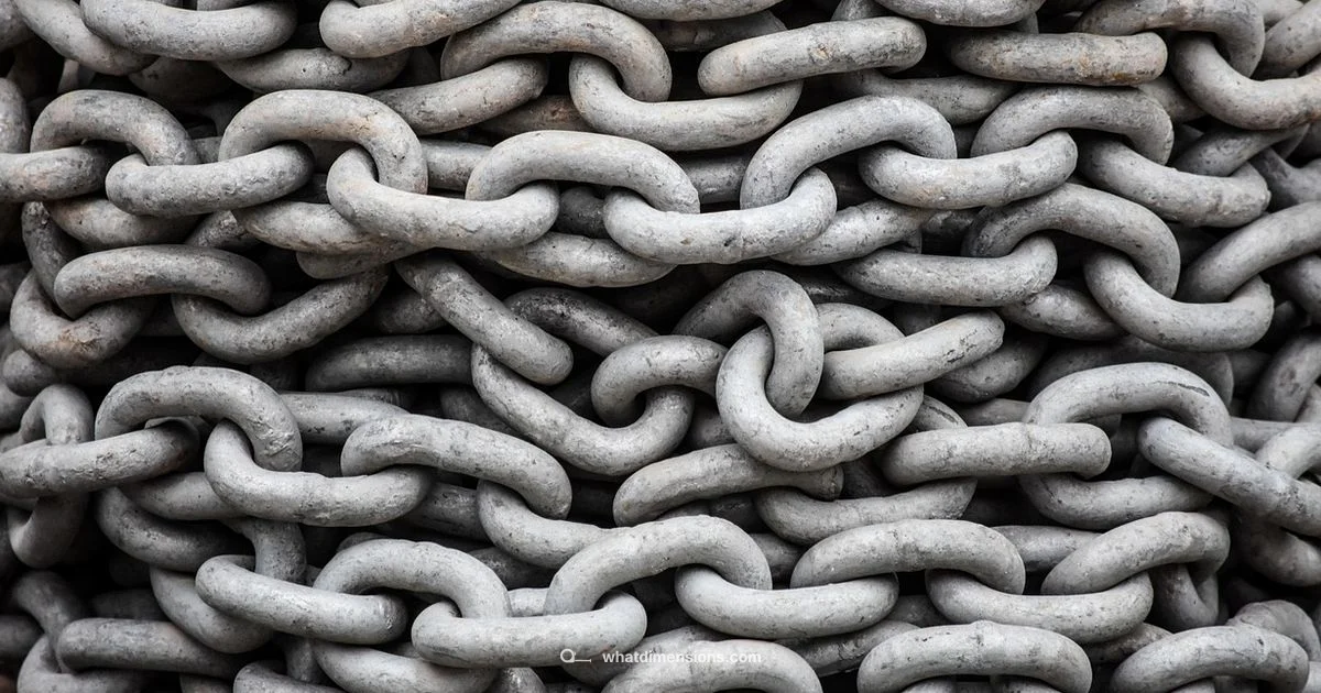 Chain Sizing Guide - What Dimensions