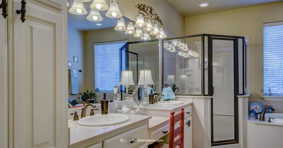 Shower Bench Sizes - What Dimensions