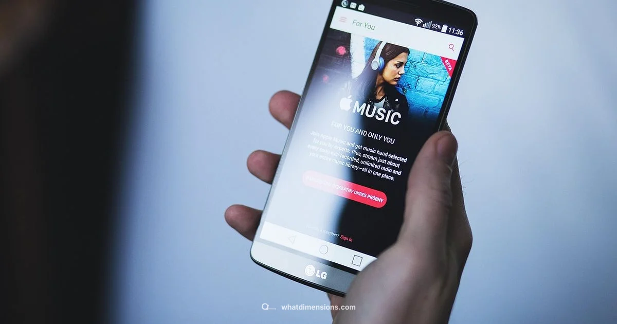 Mobile Dimensions App - What Dimensions