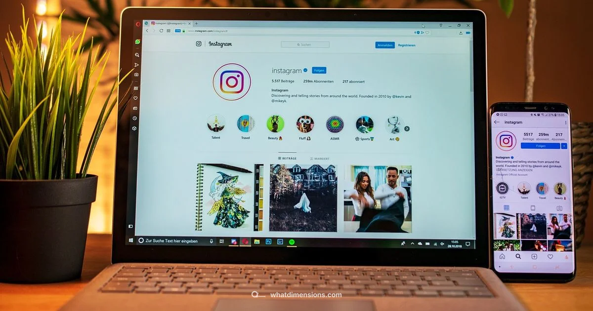 Instagram Post Sizes - What Dimensions