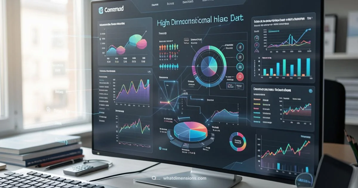 High Dimensional Data - What Dimensions