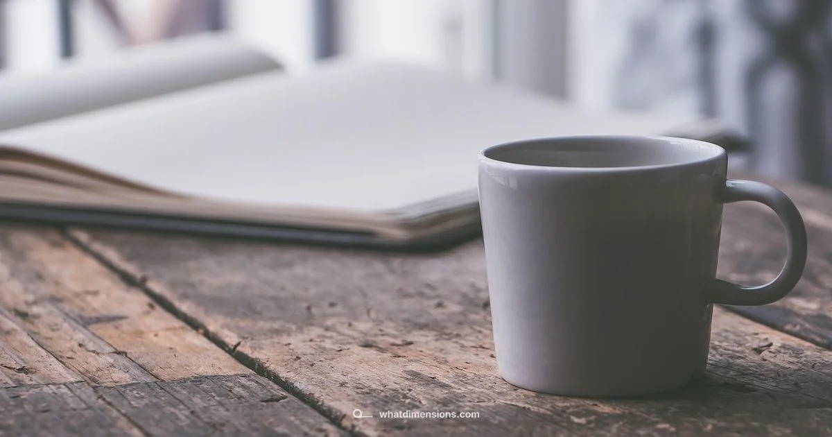 Standard Mug Dimensions - What Dimensions