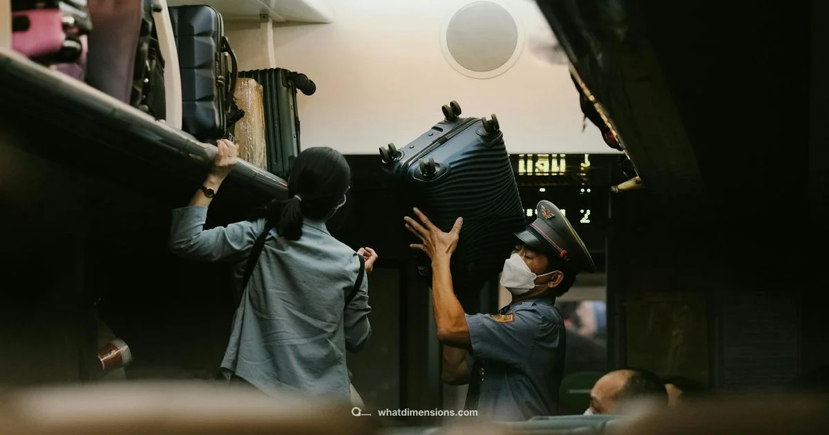 Overhead Luggage Sizing - What Dimensions