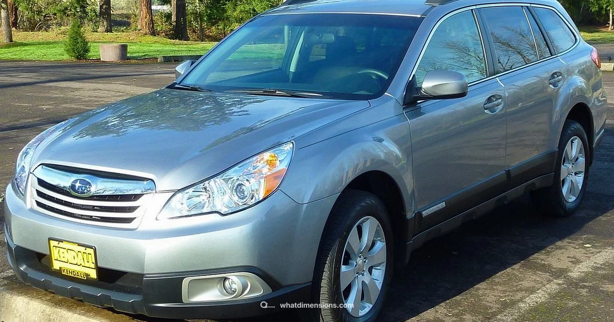 Outback vs Forester: Size - What Dimensions