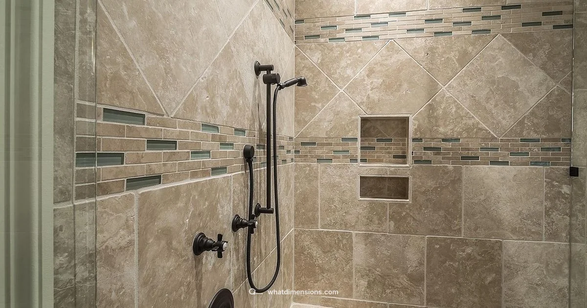 Shower Sizing Guide - What Dimensions