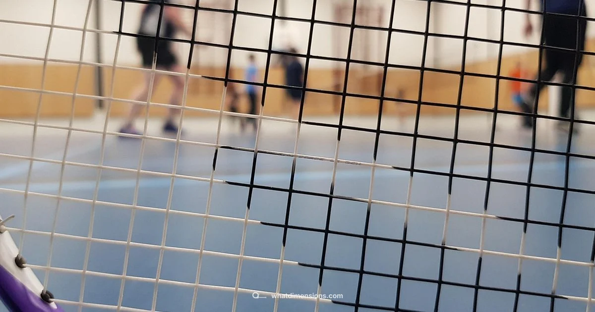 Badminton Court Sizes - What Dimensions