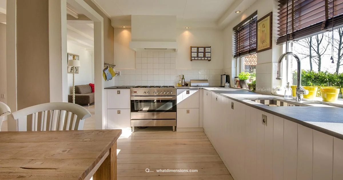 Kitchen Size Guide - What Dimensions