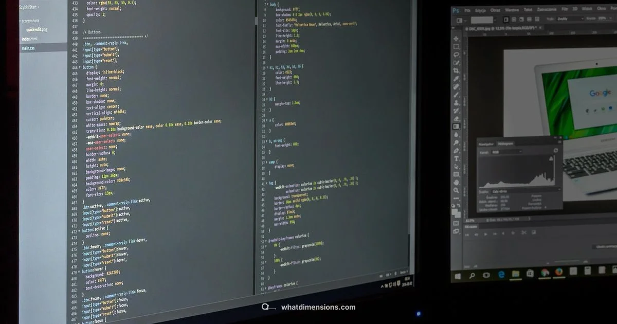 Image Dimensions Guide - What Dimensions