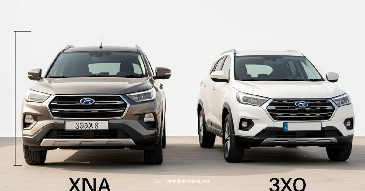 XUV 300 vs 3XO - What Dimensions