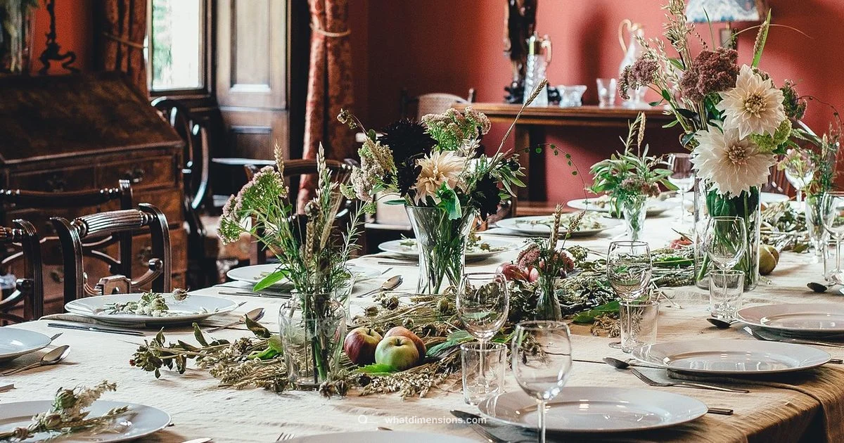 6ft Tablecloth Sizing - What Dimensions