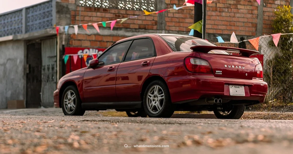 Crosstrek Dimensions - What Dimensions