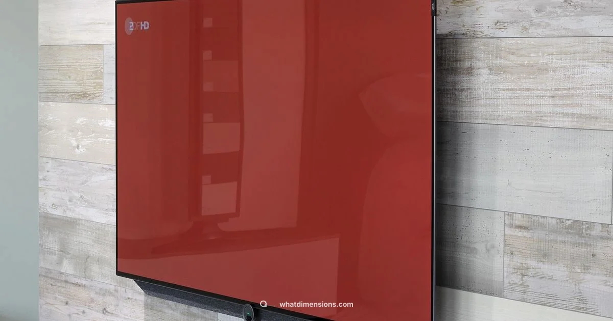 65-Inch TV Size Guide 65-Inch TV Size Guide - What Dimensions