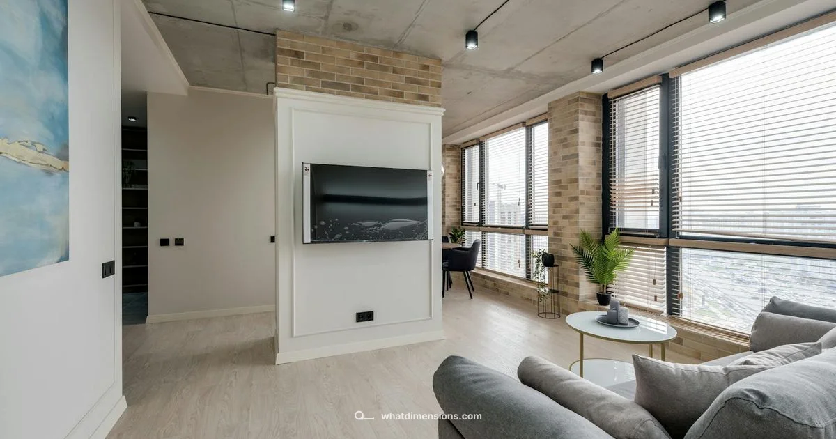 98-inch TV Dimensions - What Dimensions