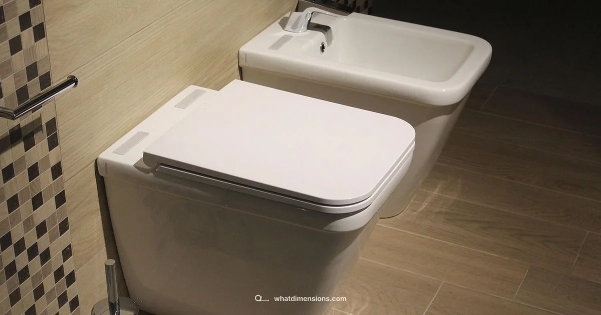 Toilet Dimensions Standard - What Dimensions