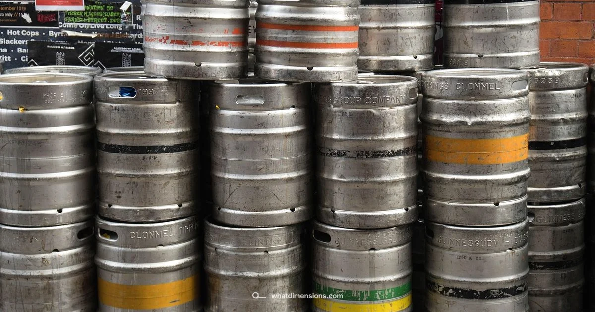 Beer Keg Dimensions - What Dimensions