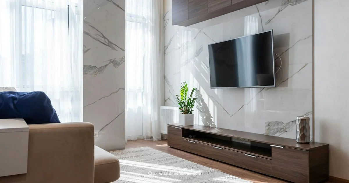 72-Inch TV Dimensions - What Dimensions