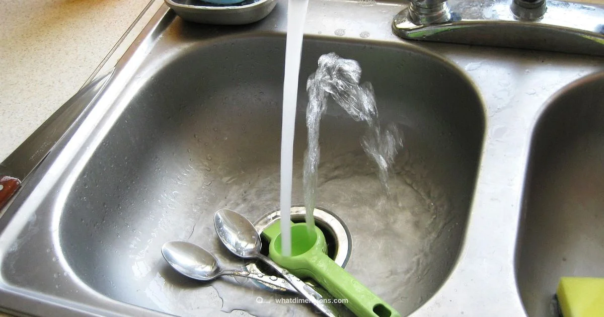 Bar Sink Sizing - What Dimensions