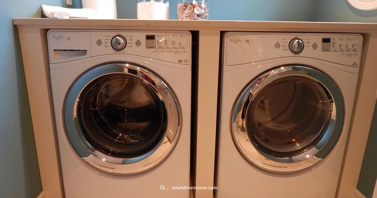 Stacked Appliance Sizing - What Dimensions