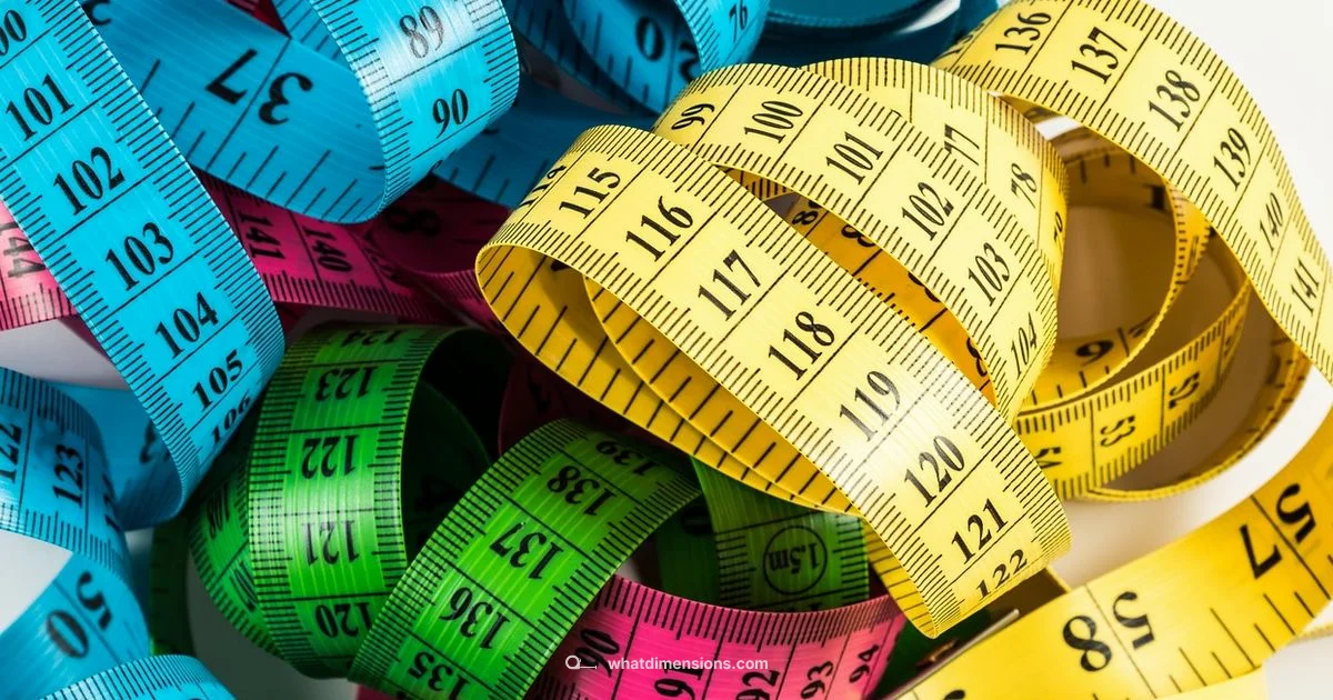 Measure Your Dimensions - What Dimensions