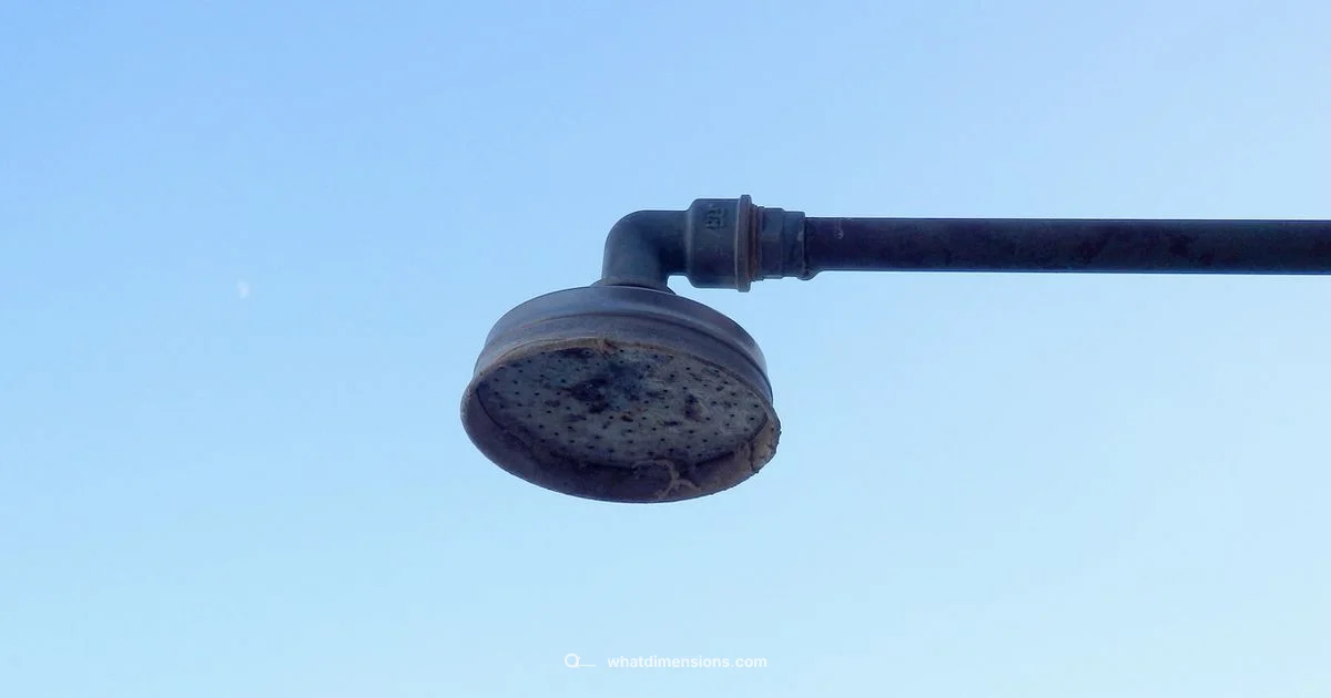 Standing Shower Dimensions - What Dimensions