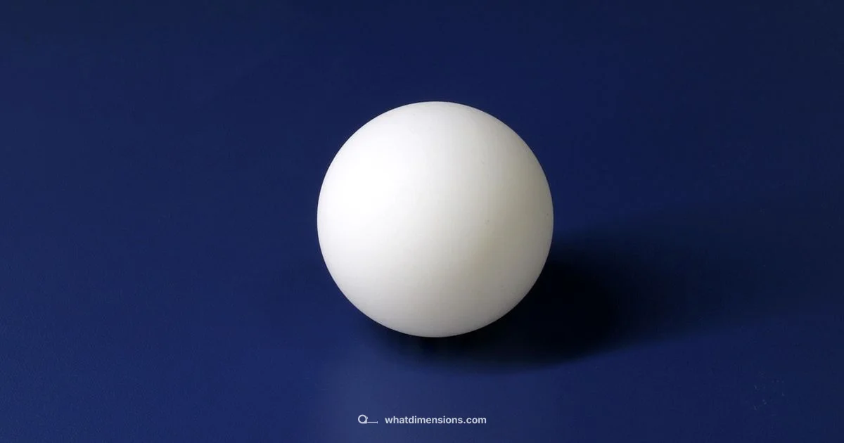 Ball Size Basics - What Dimensions