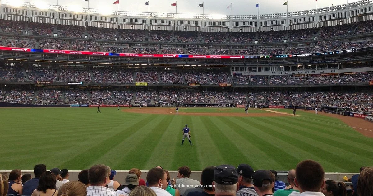 Yankee Stadium Dimensions - What Dimensions