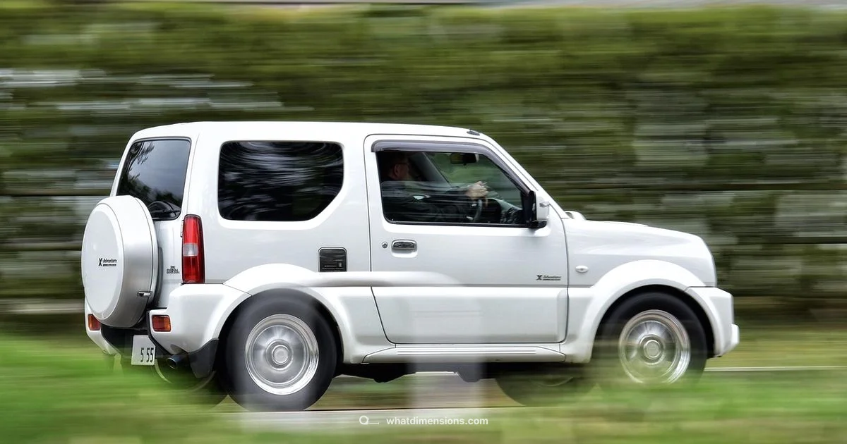 Jimny Size Guide - What Dimensions