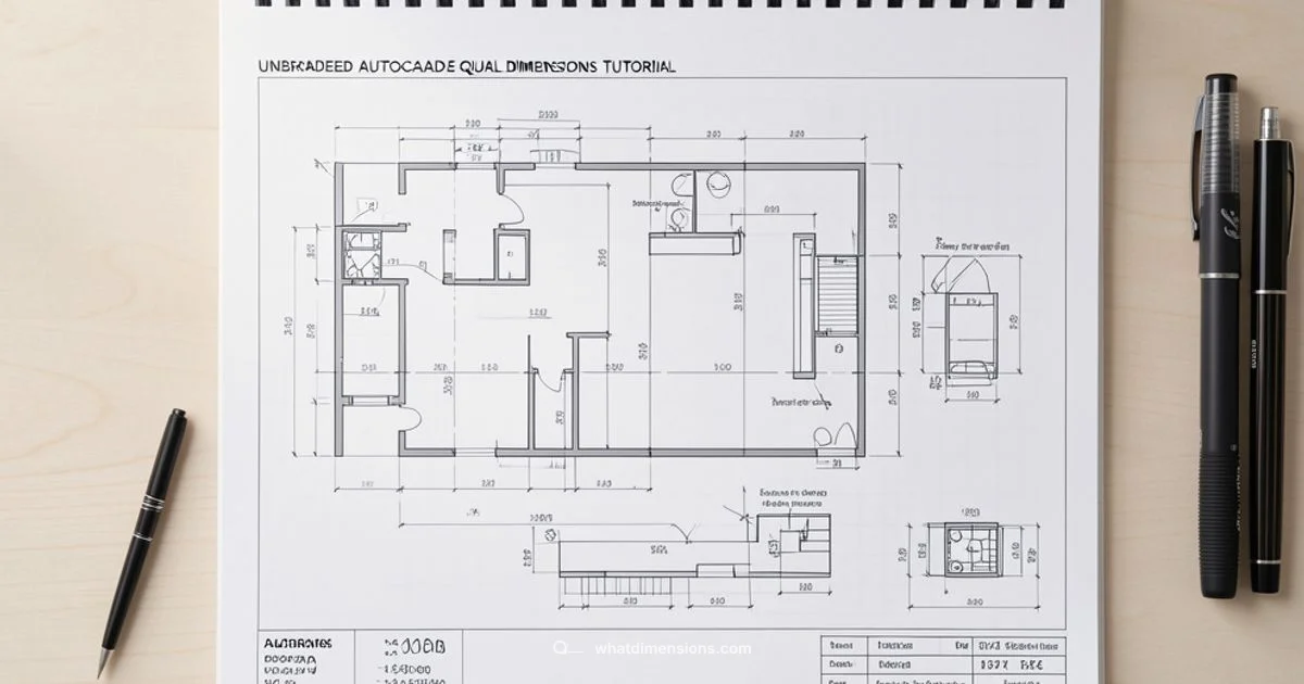 EQ Dimensions in AutoCAD - What Dimensions
