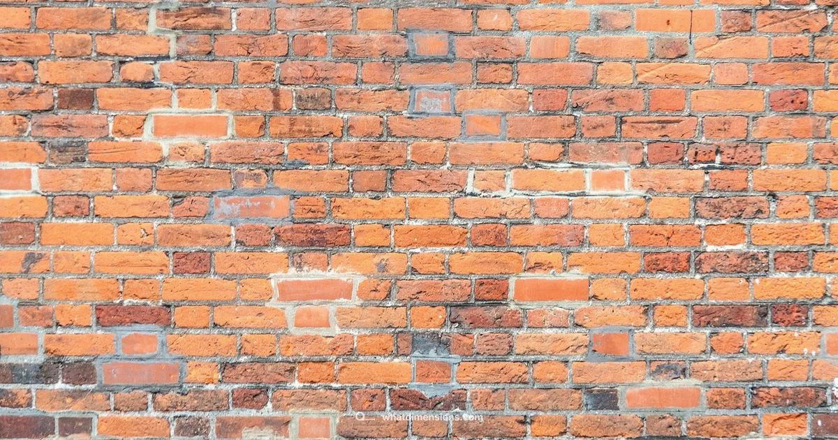 Modular Brick Sizes - What Dimensions