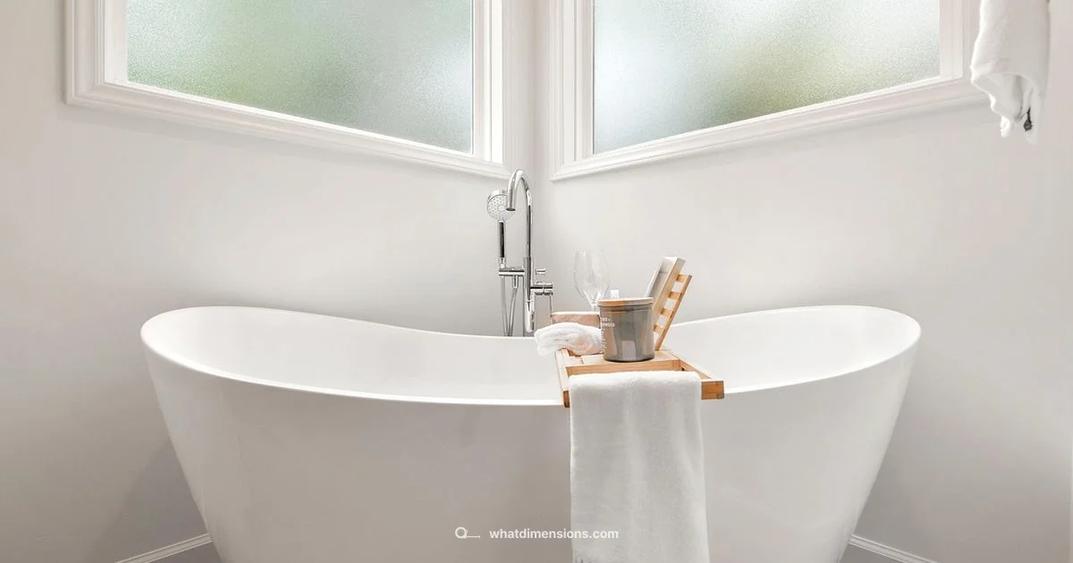 Standard Bathtub Sizes - What Dimensions