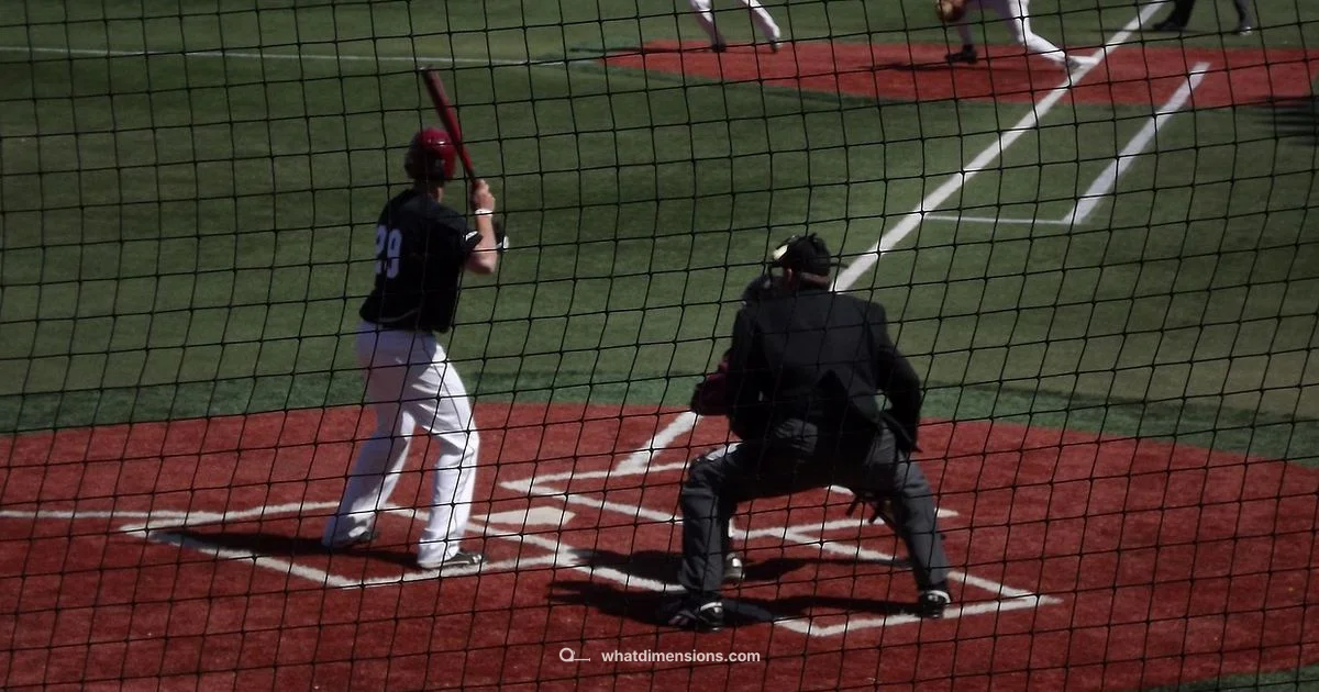 Home Plate Basics - What Dimensions