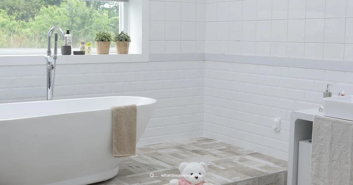 Accessible Bath Layout - What Dimensions