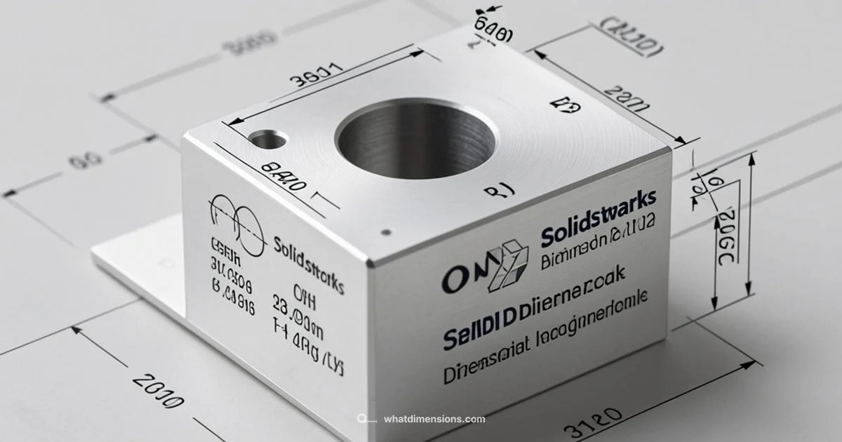 Check SolidWorks Dimensions - What Dimensions