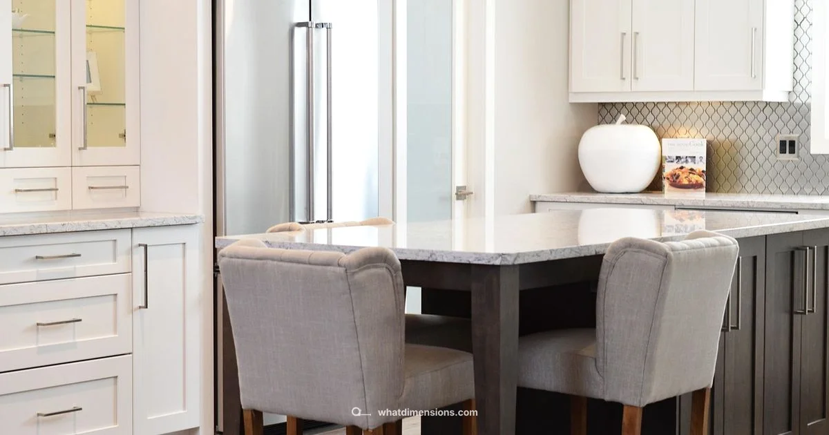 Bar Top Dimensions - What Dimensions