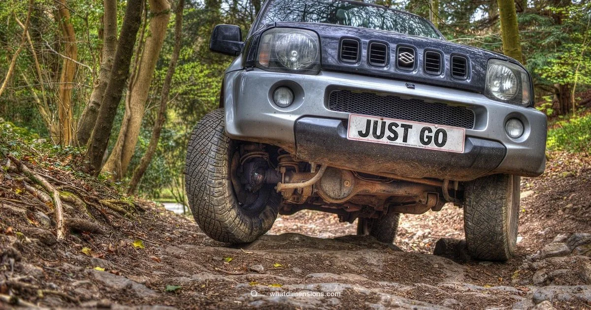 Jimny vs Brezza: Size - What Dimensions