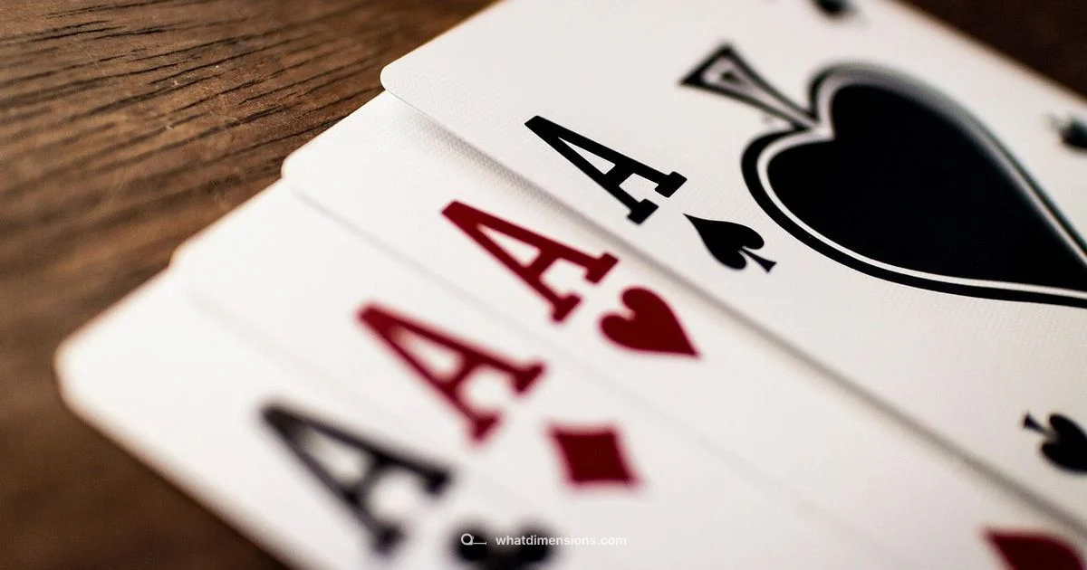 Playing Card Dimensions - What Dimensions