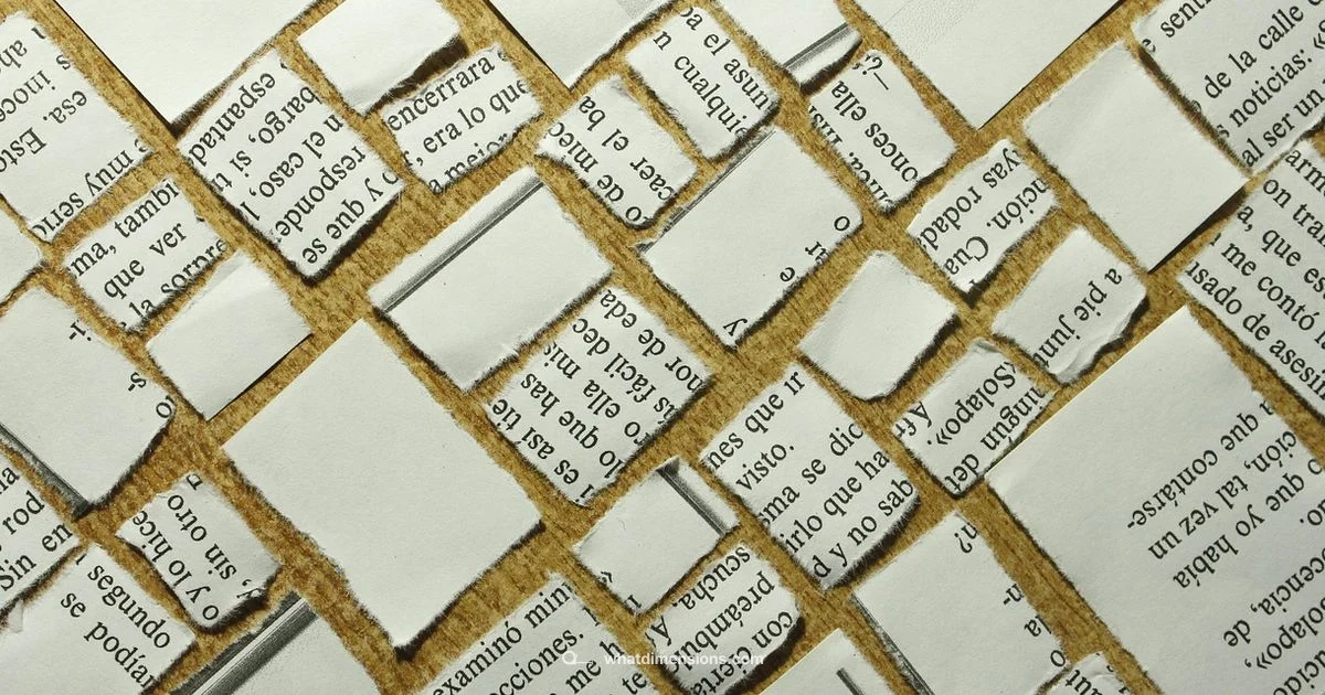 A6 Dimensions Quick Reference - What Dimensions