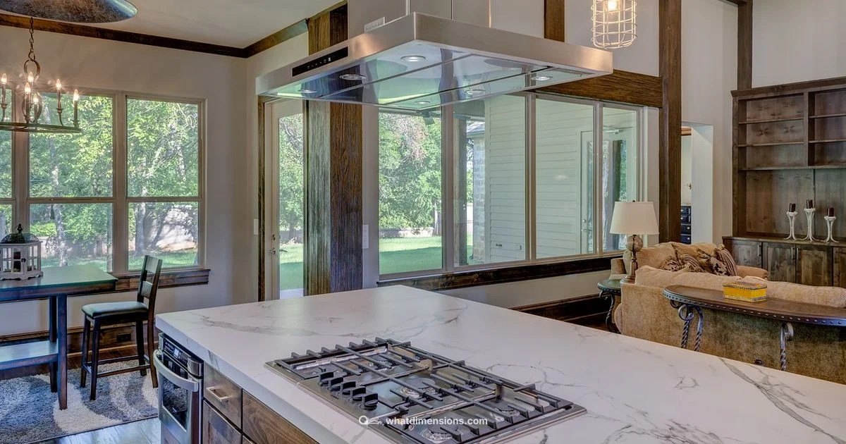 Seating-Free Island - What Dimensions