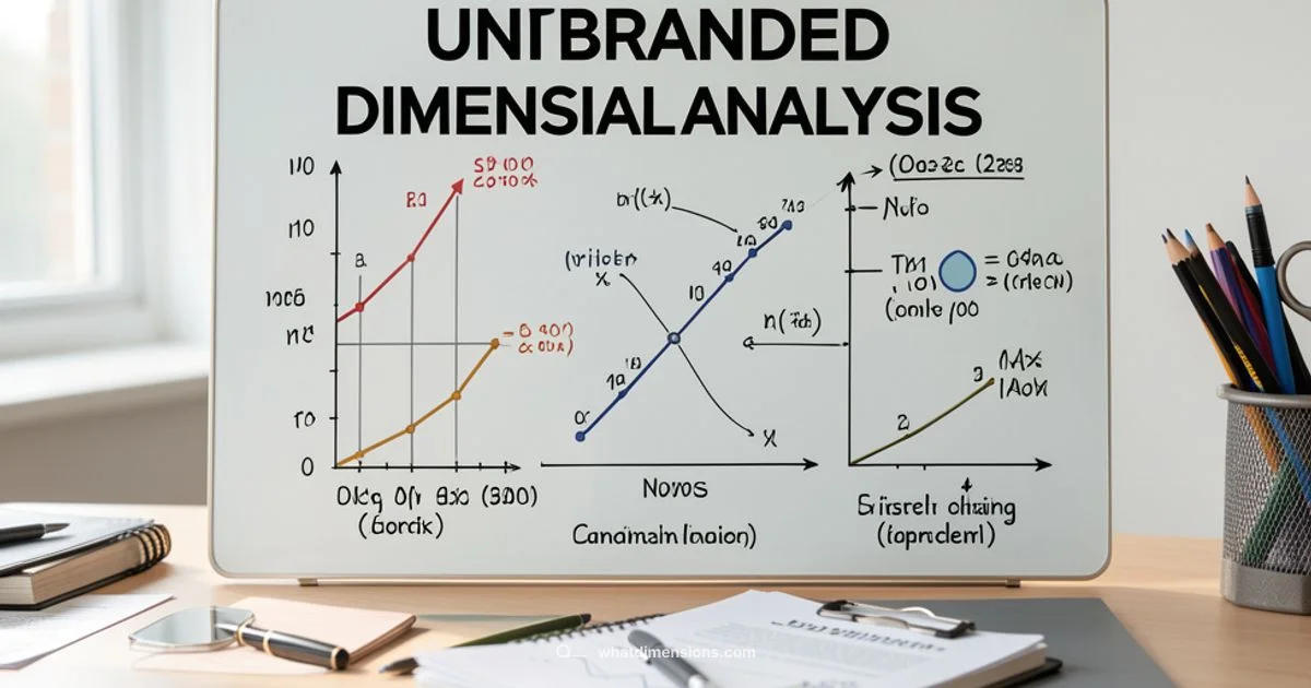 Dimensional Analysis Guide - What Dimensions