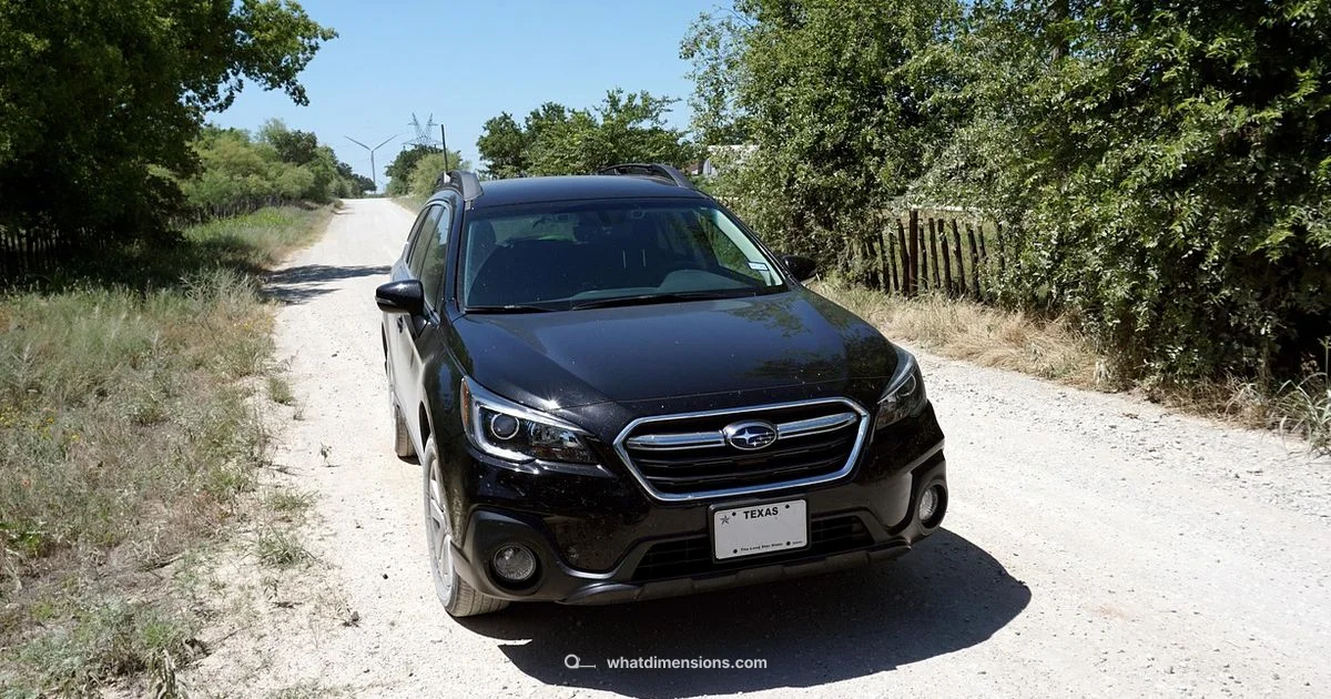 Forester vs Outback sizes - What Dimensions