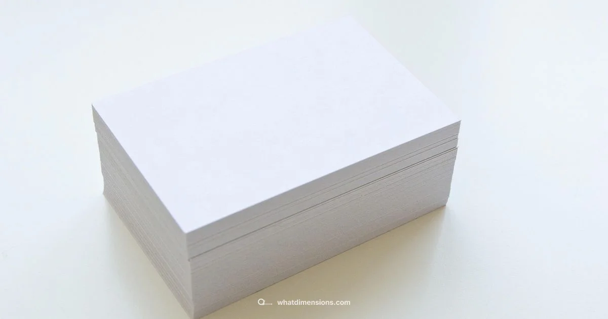 Card Size Guide - What Dimensions