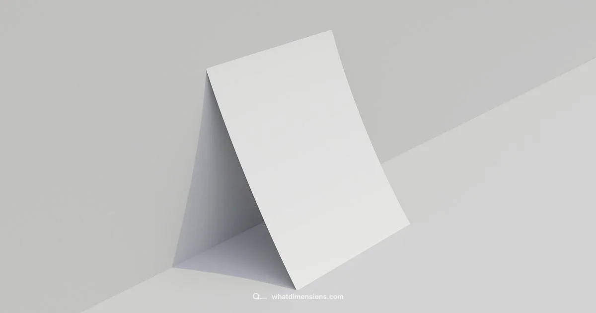 Tri-Fold Dimensions - What Dimensions