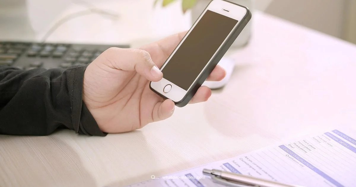 iPhone Size Guide - What Dimensions