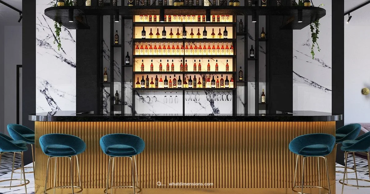 DIY Bar Dimensions - What Dimensions