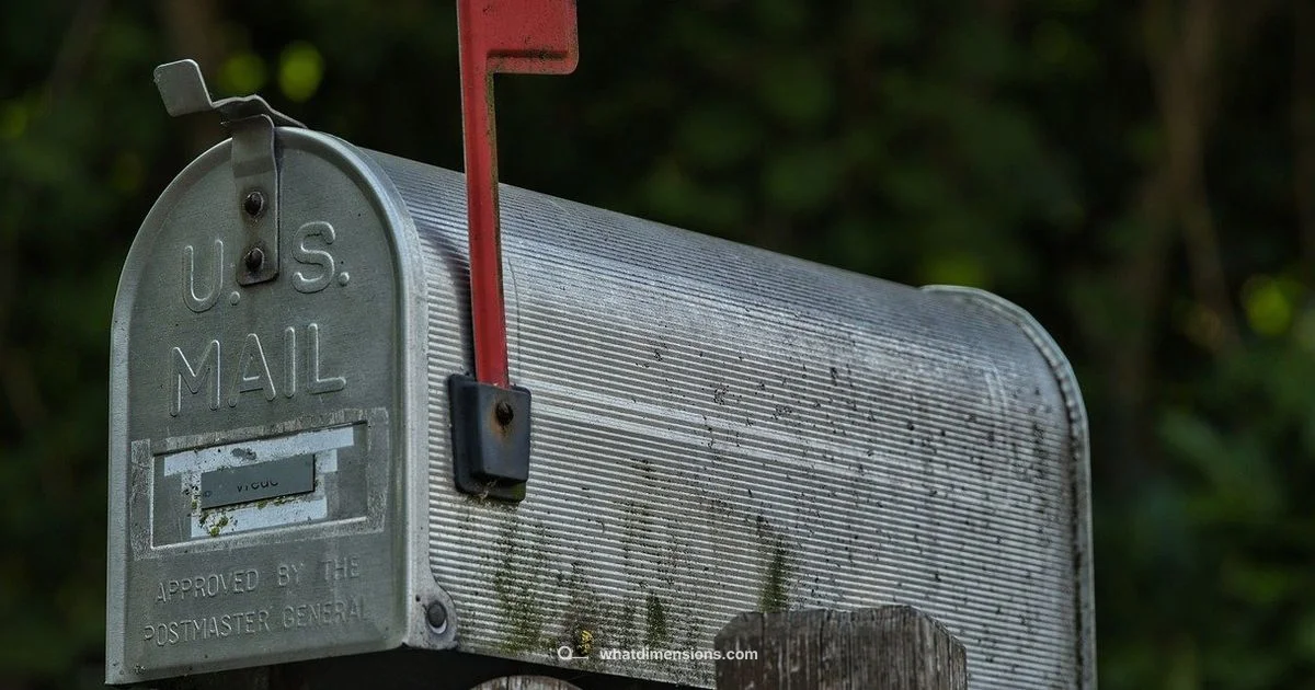 Mailbox Size Guide - What Dimensions