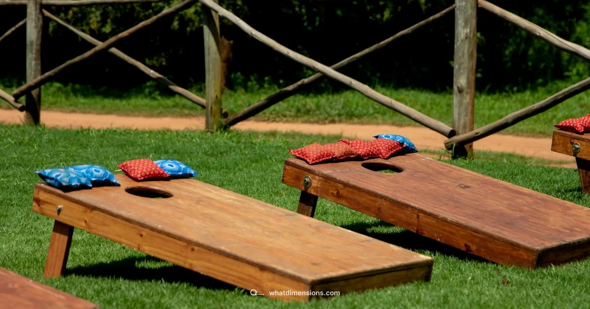 Cornhole Board Dimensions - What Dimensions