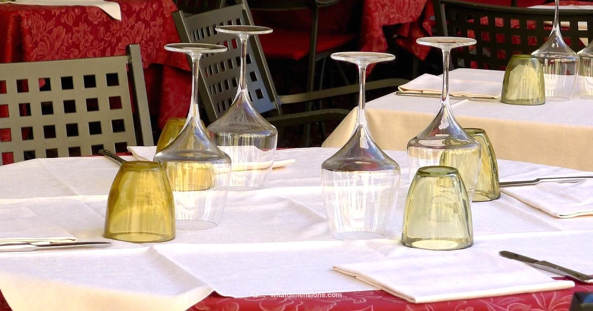 Tablecloth Dimensions - What Dimensions