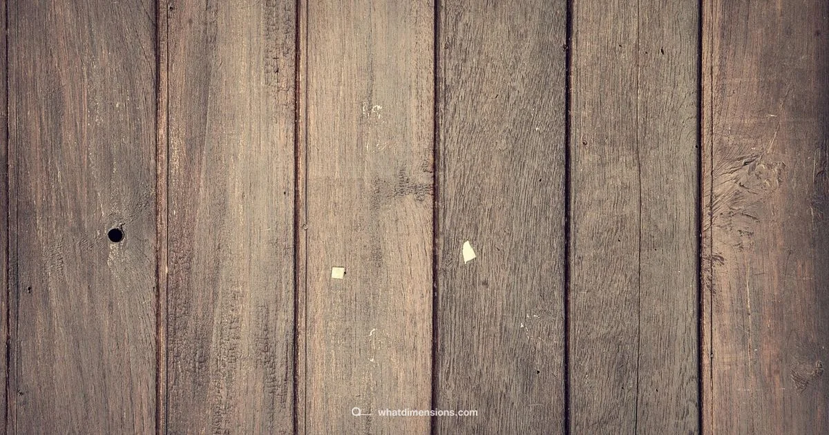 2x4 Real Size - What Dimensions