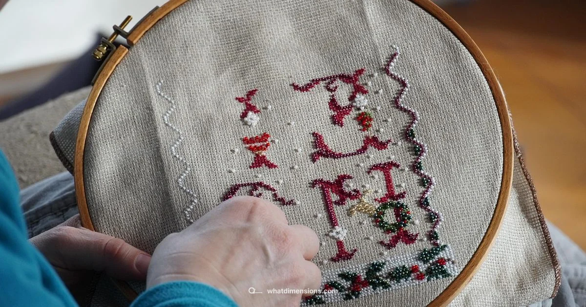 Dimensions in Cross Stitch - What Dimensions